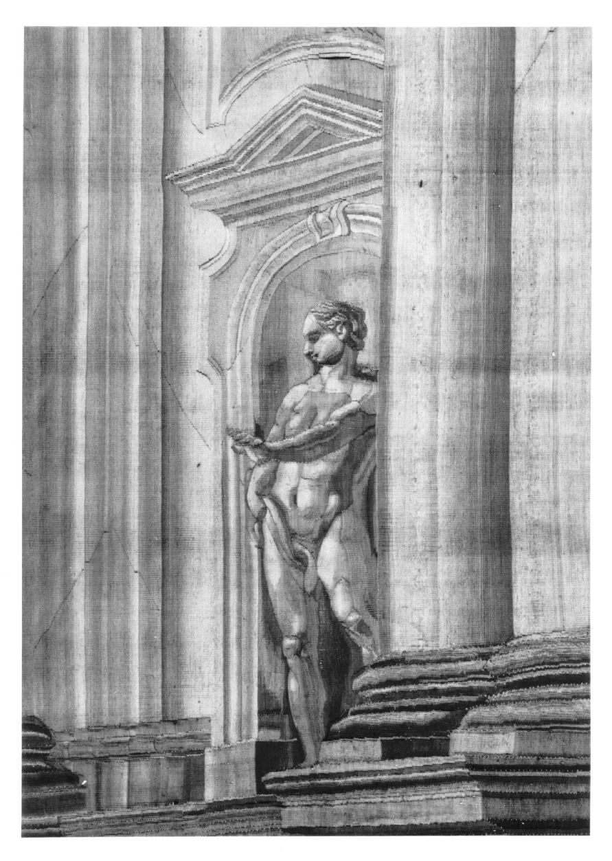 Didone accoglie Ascanio, Acate e altri esuli troiani che recano doni - Museo di Palazzo Reale, Torino, dettaglio 1